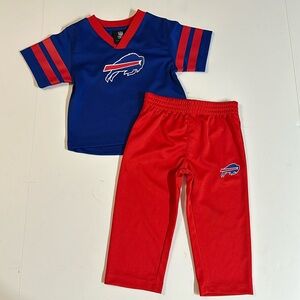 NFL Kids Blue Jersey with Red Pants